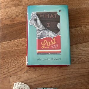 What I Lost Hardcover Book - Teal Cover